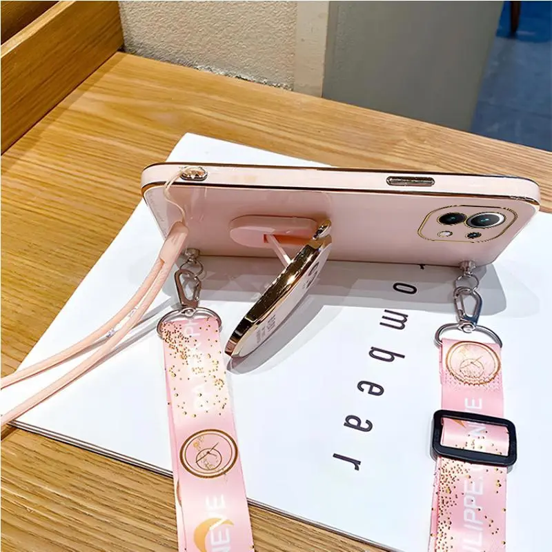 Funda galvanizada con correa de oso para Xiaomi Mi 12T, 11T, 12, 13, 10, 11 Lite, Mi13, 13 Pro Lite, 11 Ultra, 5G, 8, 9, 9T - imagen 5