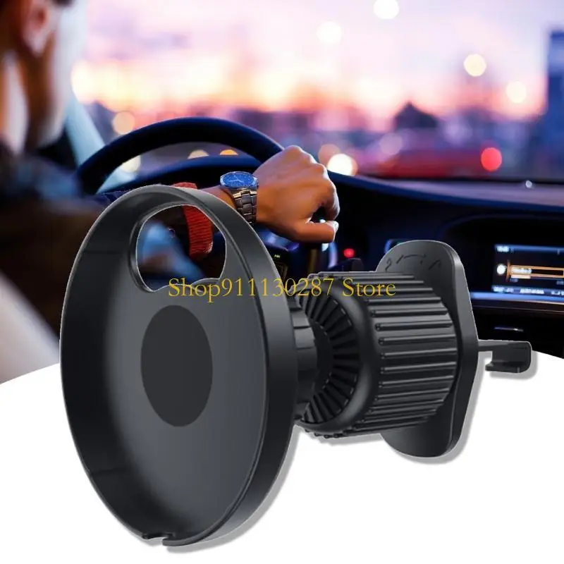 J1HC 58 mm Mini Phone Stand Base Base aire fijo soporte ventilación aire para cargador magnético - imagen 2