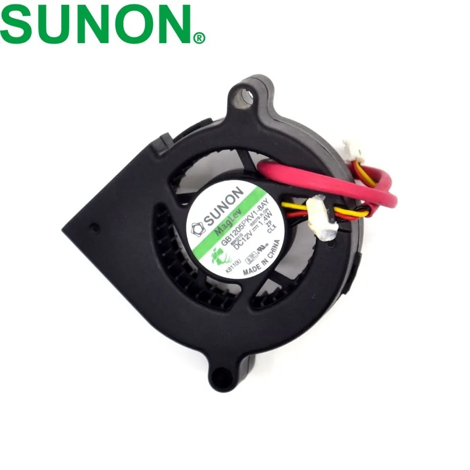 Ventilador de refrigeración para proyector Sunon, 50mm, GB1205PKV1-8AY, 5020, 50x20mm, 5CM, 12V, 1,4 W, alarma, señal RD