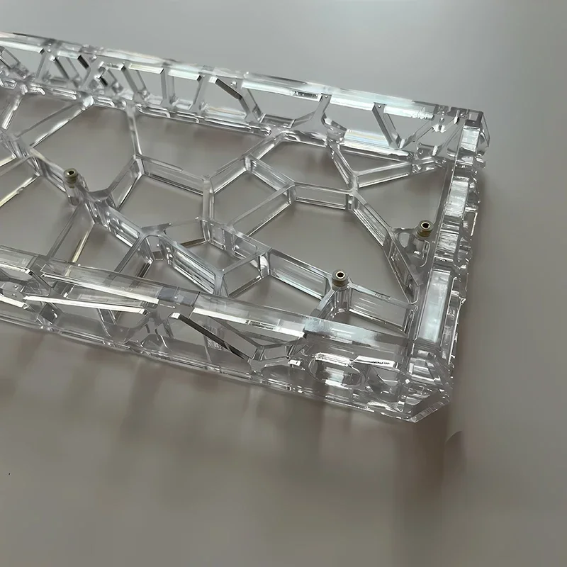 Funda de teclado hueca Holy60/GH60, carcasa de teclado transparente personalizada Mad60 Win60 GT60 Wooting60, funda para PC Gamer, regalos de teclado DIY - imagen 5