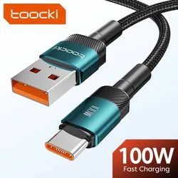 Toocki Cargador USB-C 100W - Carga Rápida Xiaomi Samsung Huawei POCO