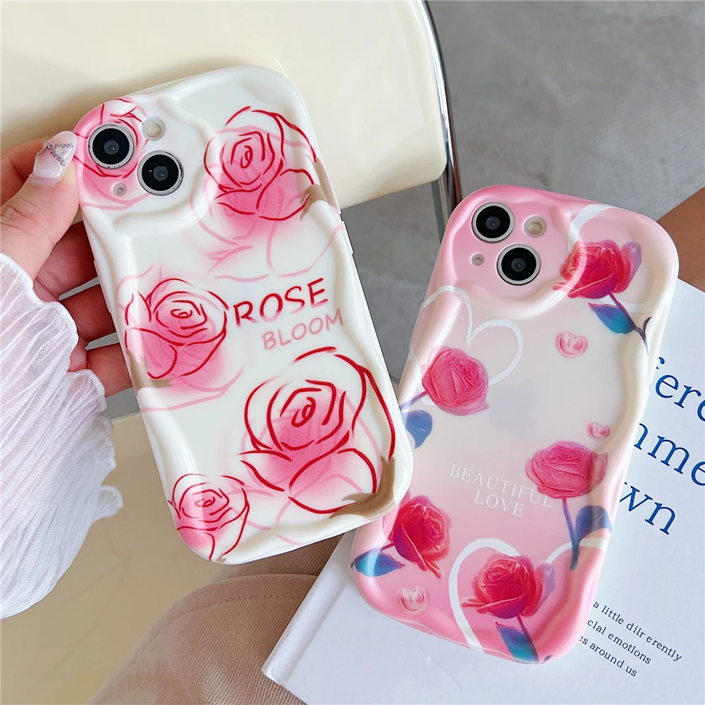 Funda de teléfono con borde ondulado Irregular creativo para Xiaomi Redmi Note 11 10 9 9s Pro Poco X3 10C Mi 11 Lite 5G NE cubierta de Graffiti de dibujos animados - imagen 5