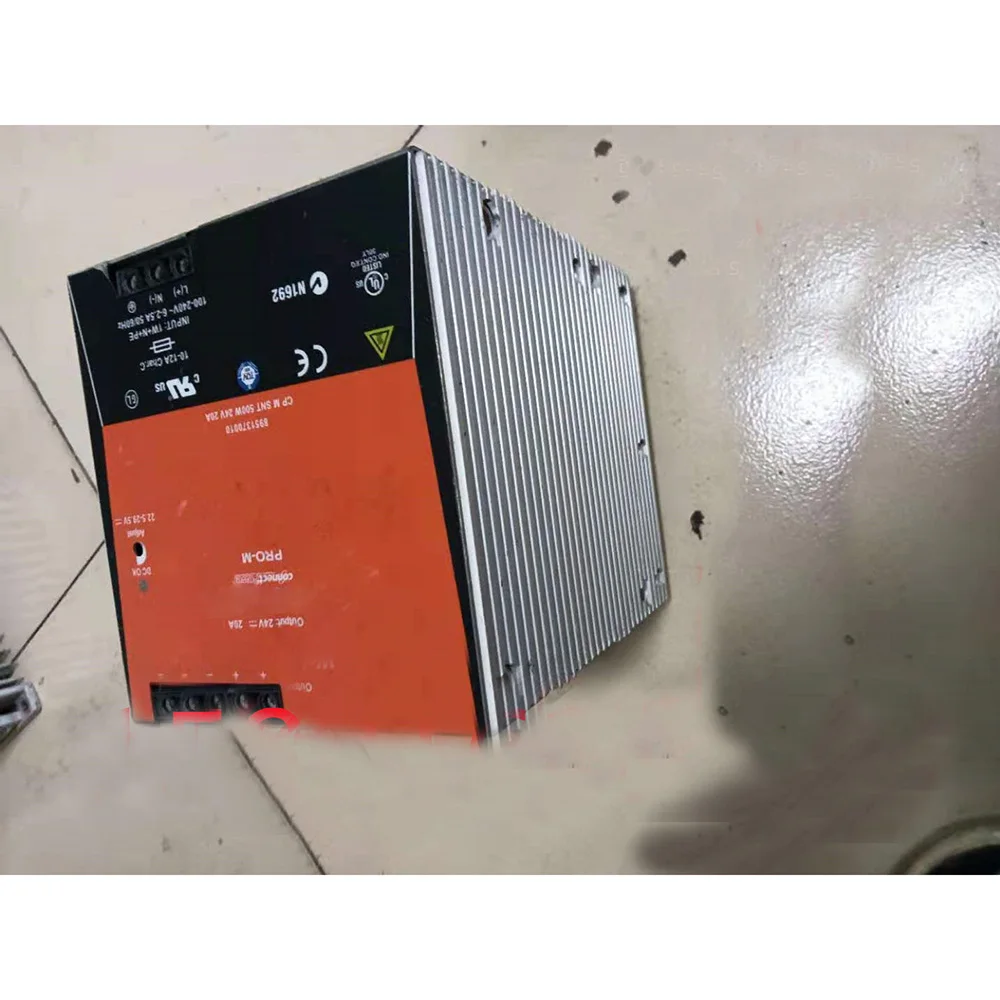 Original para fuente de alimentación conmutada de riel Weidmüller monofásica 100% probada antes del envío 8951370010   CP M SNT 500W 24V 20A - imagen 5