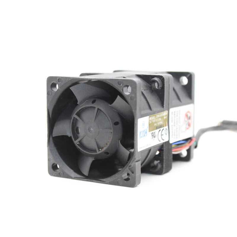 DBKA0456B2H AVC 40 mm x 56 mm Ventilador de enfriamiento de refuerzo de automóvil de alta velocidad 12 V, motor dual, 10000 RPM, flujo de aire sobrealimentado - imagen 3