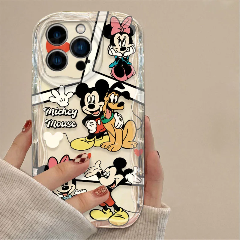 Funda de Tpu de Mickey Mouse para Realme C53 C35 C55 C21Y C21 C25Y 5 6 7 12 Pro 5i 6i C51 C33 C31 Note 50 C11 C12 C15 C25 C67 C30 C20 - imagen 4