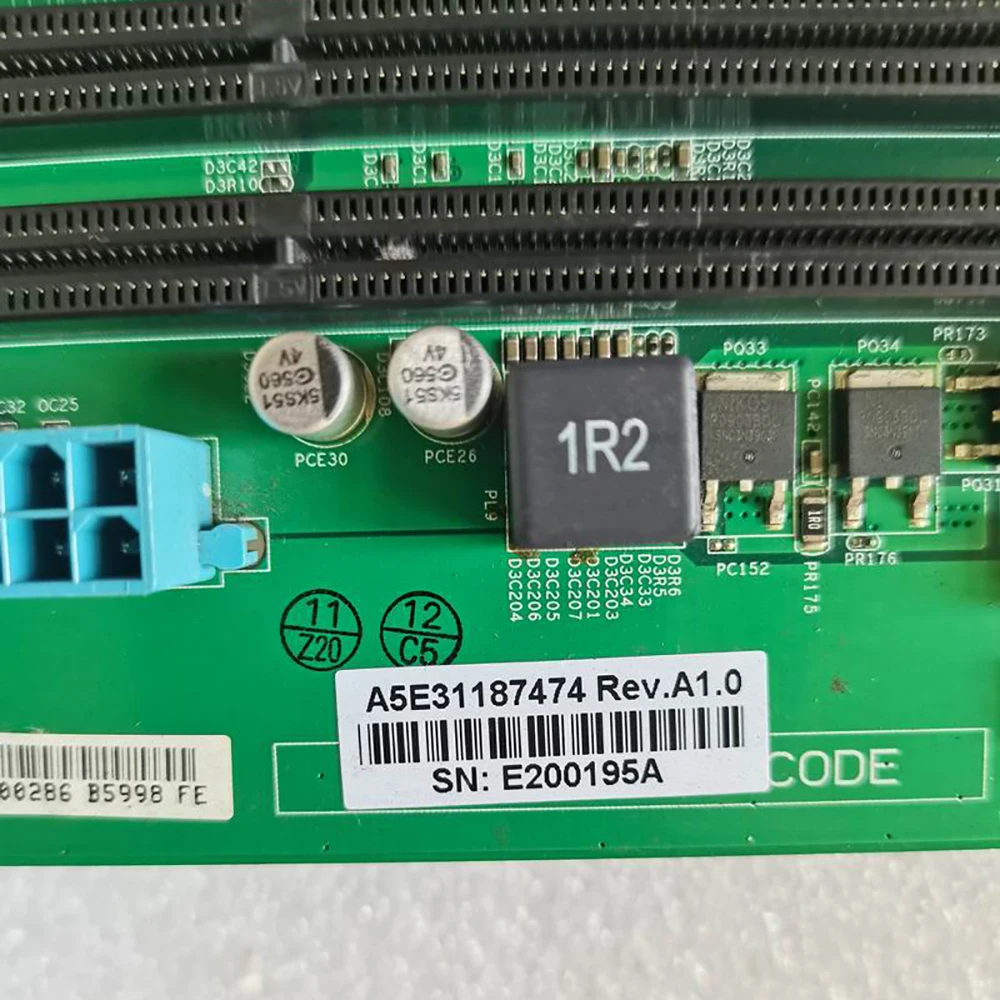 Para placa base de ordenador Industrial, tarjeta de red Dual P/N:08A1-ODM3000 A5E 31187474   Rev.1.0 - imagen 3