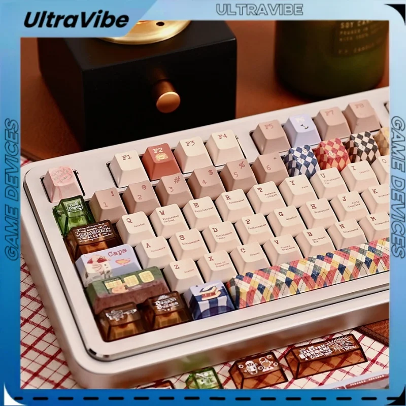 Bienvenido al Diagon Alley teclas personalizadas Original de fábrica Soa altura Material Pbt teclas de teclado mecánico regalo creativo