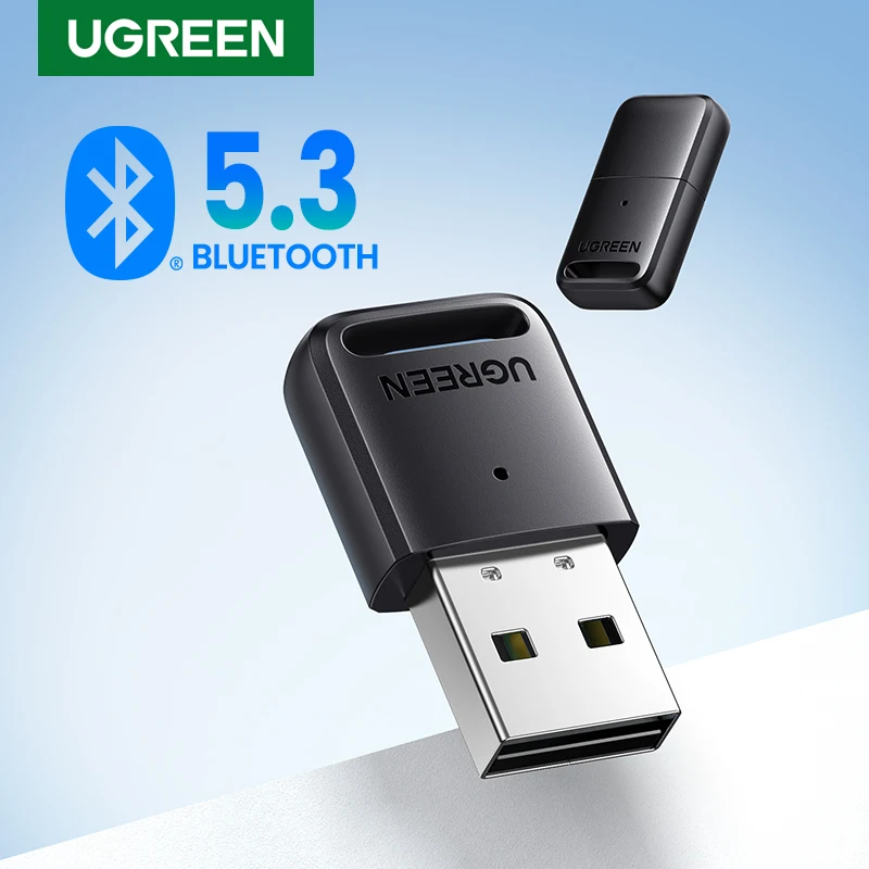 UGREEN Adaptador Bluetooth 5,3 para PC USB Bluetooth 5,3 Receptor Dongle Adaptador de computadora inalámbrico para teclado de ratón Win 11/10/8,1 - imagen 2