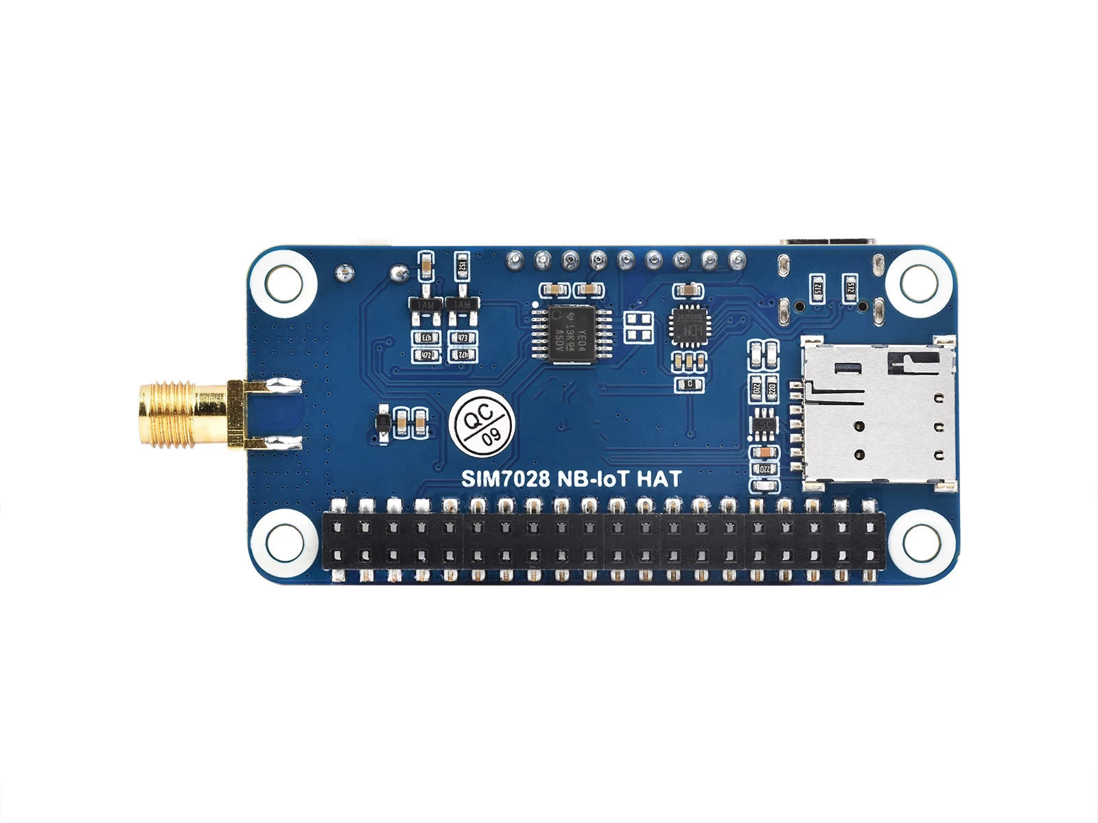 Placa de expansión nb-iot SIM7028, módulo compatible con banda global, comunicación nb-iot, interfaz GPIO de 40 pines con antena GSM - imagen 5