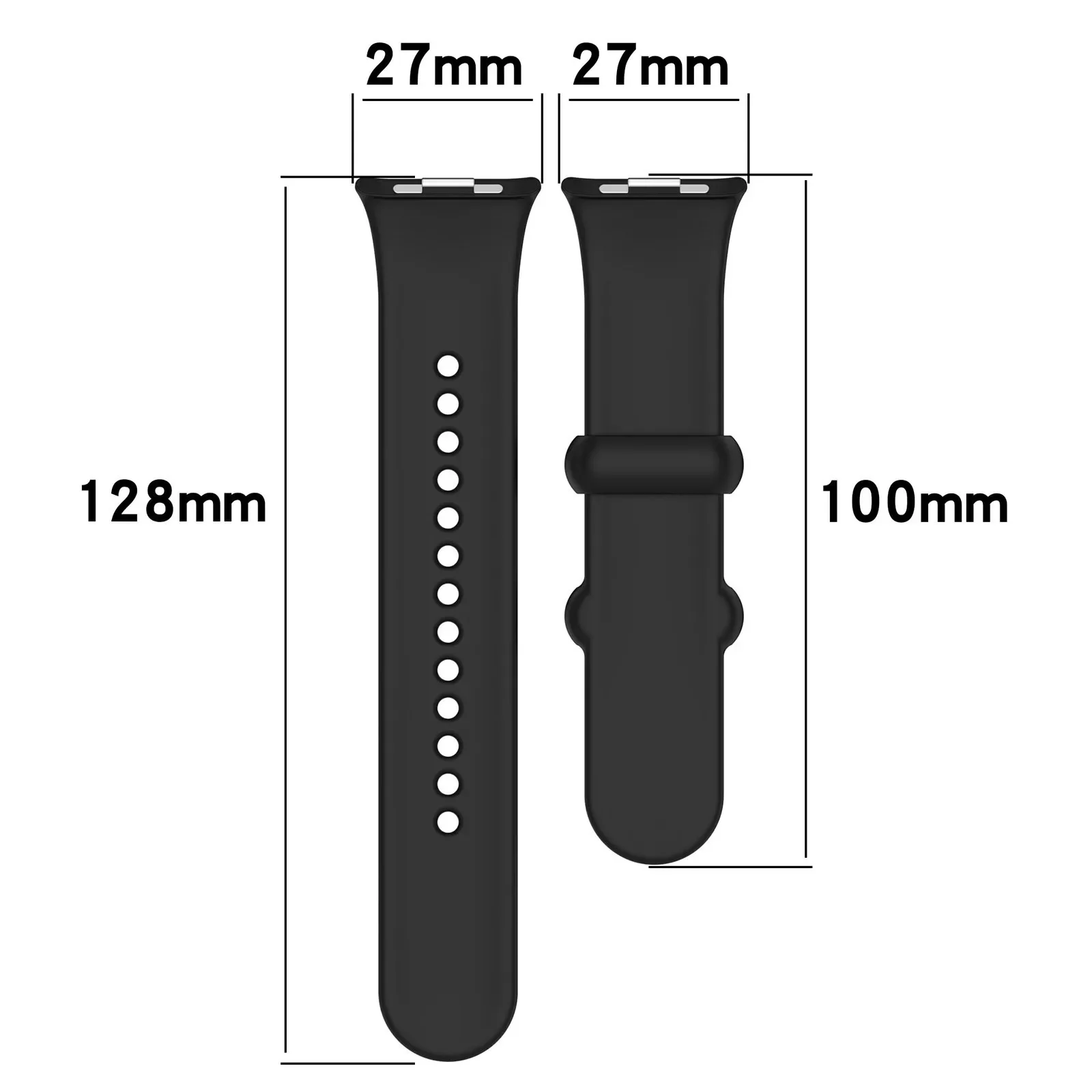Correa de silicona para Xiaomi Redmi Watch 4, pulsera de repuesto para reloj inteligente Mi Band 8 Pro, accesorios de pulsera - imagen 4
