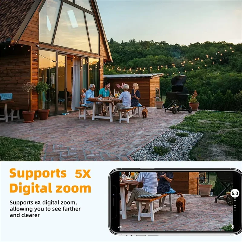 A28Q-OKAM 3MP Mini 4G tarjeta SIM cámara de vídeo videocámara visión nocturna Monitor de seguridad vigilancia remota cámara de hogar inteligente - imagen 5