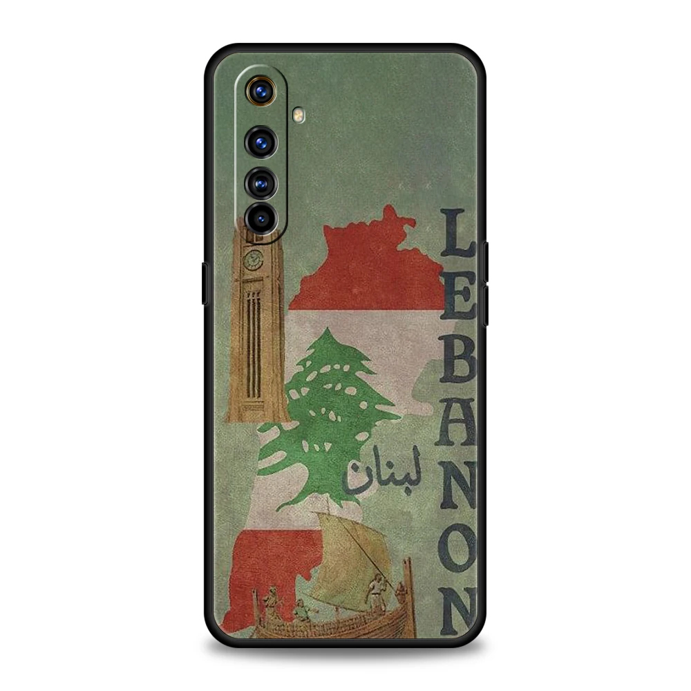 Funda de teléfono con pasaporte del Líbano para Realme 13 12 11 10 9 8 5G 7 C25 C35 GT5 GT3 GT2 Pro Plus para Realme GT Neo 2 3 3T 5 - imagen 2