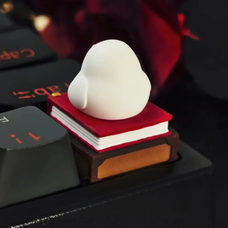 Teclas mágicas Columba personalizadas de resina Original, teclas creativas hechas a mano DIY para tapas de teclado mecánico - imagen 4