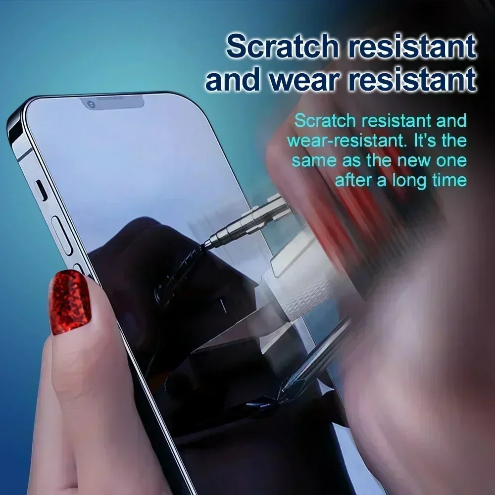 3 uds para OPPO A3 A2 A1 Pro Protector de pantalla de definición antirotura película de vidrio templado para OPPO Reno 11 13 Pro película HD de polvo automático - imagen 5