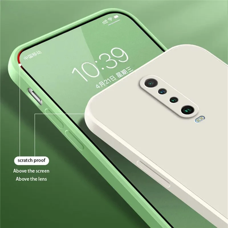 Funda de teléfono de silicona líquida para Xiaomi Redmi K30 Pro Zoom Ultra K30i 5G Racing 360 funda a prueba de golpes RedmiK30 K30Pro K30S - imagen 4