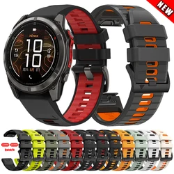 Correa Garmin Fenix 8 QuickFit Silicona 22/26 mm