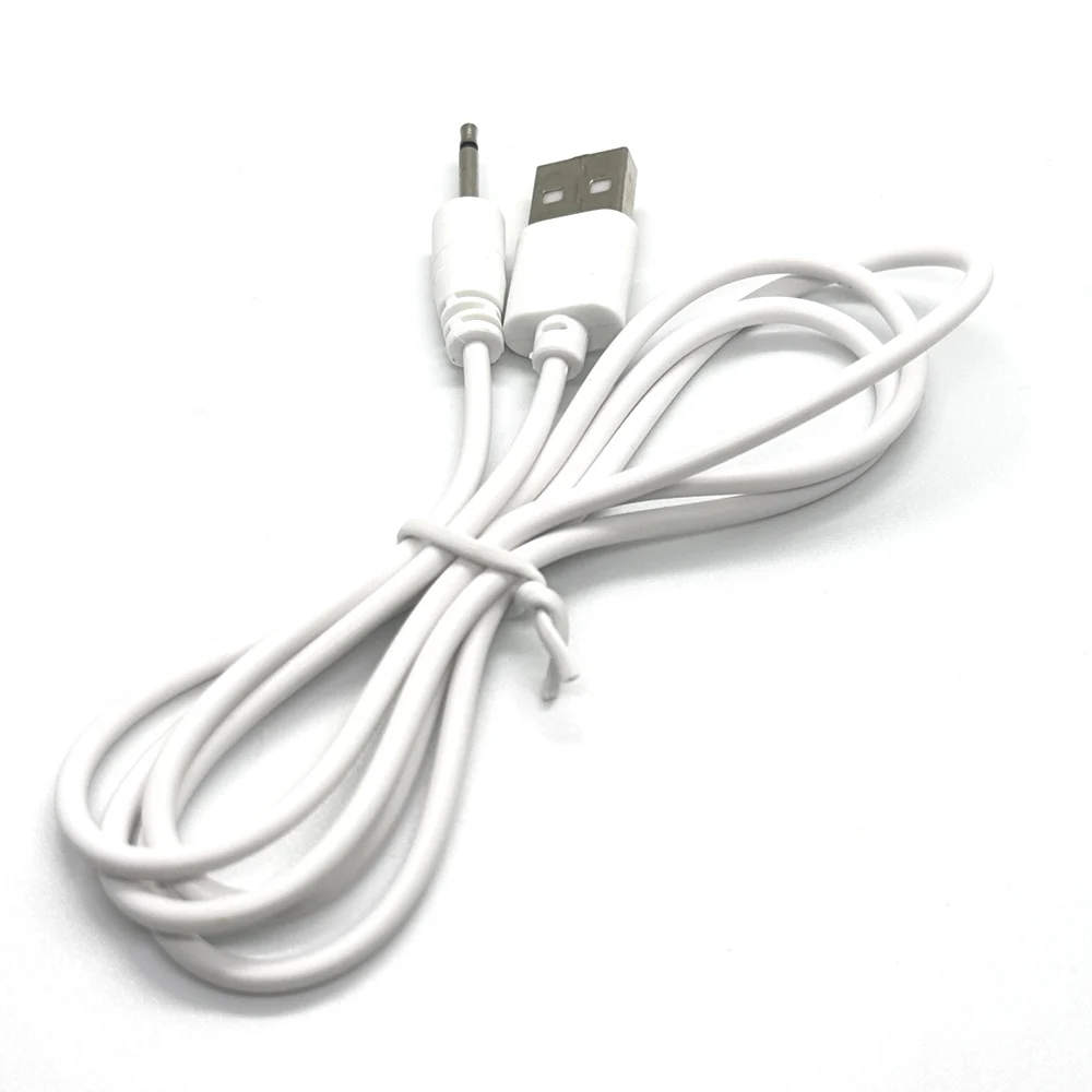 1 Uds USB DC 2,5 Cable cargador vibrador para juguetes adultos recargables vibradores - imagen 2