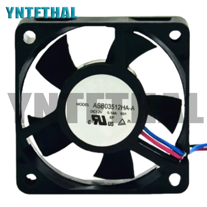 Nuevo ASB03512HA-A 12V 0.14A ventilador de refrigeración de 3 cables