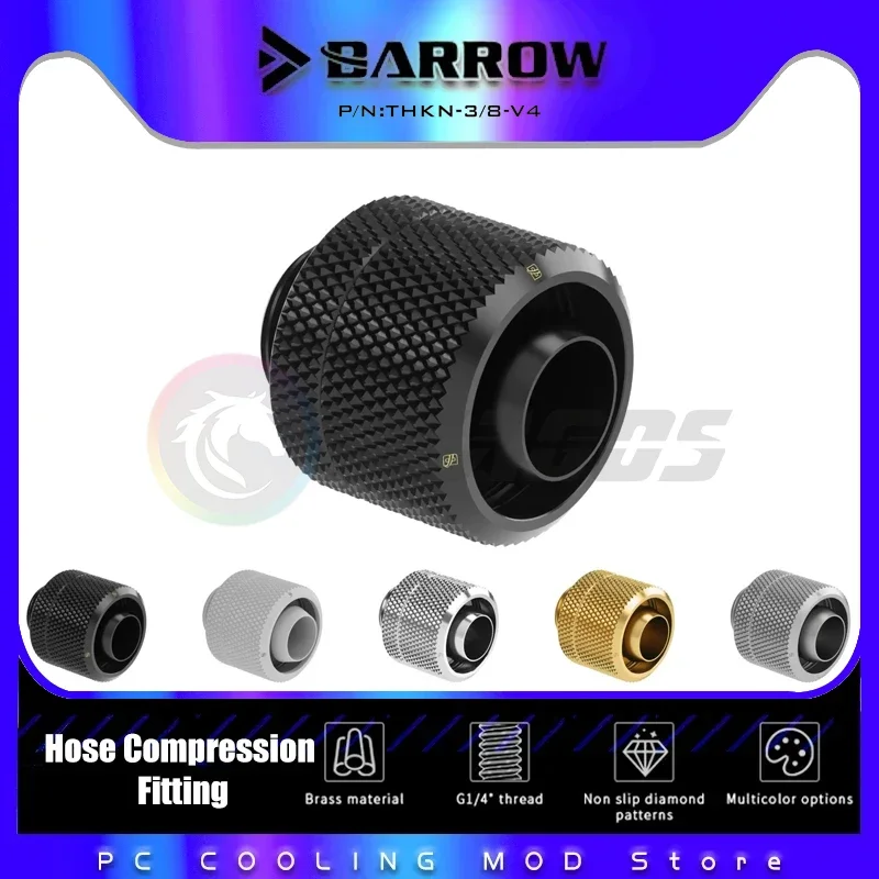 Conector Compresión Barrow 3/8 – Accesorio Tubo Flexible - imagen 2