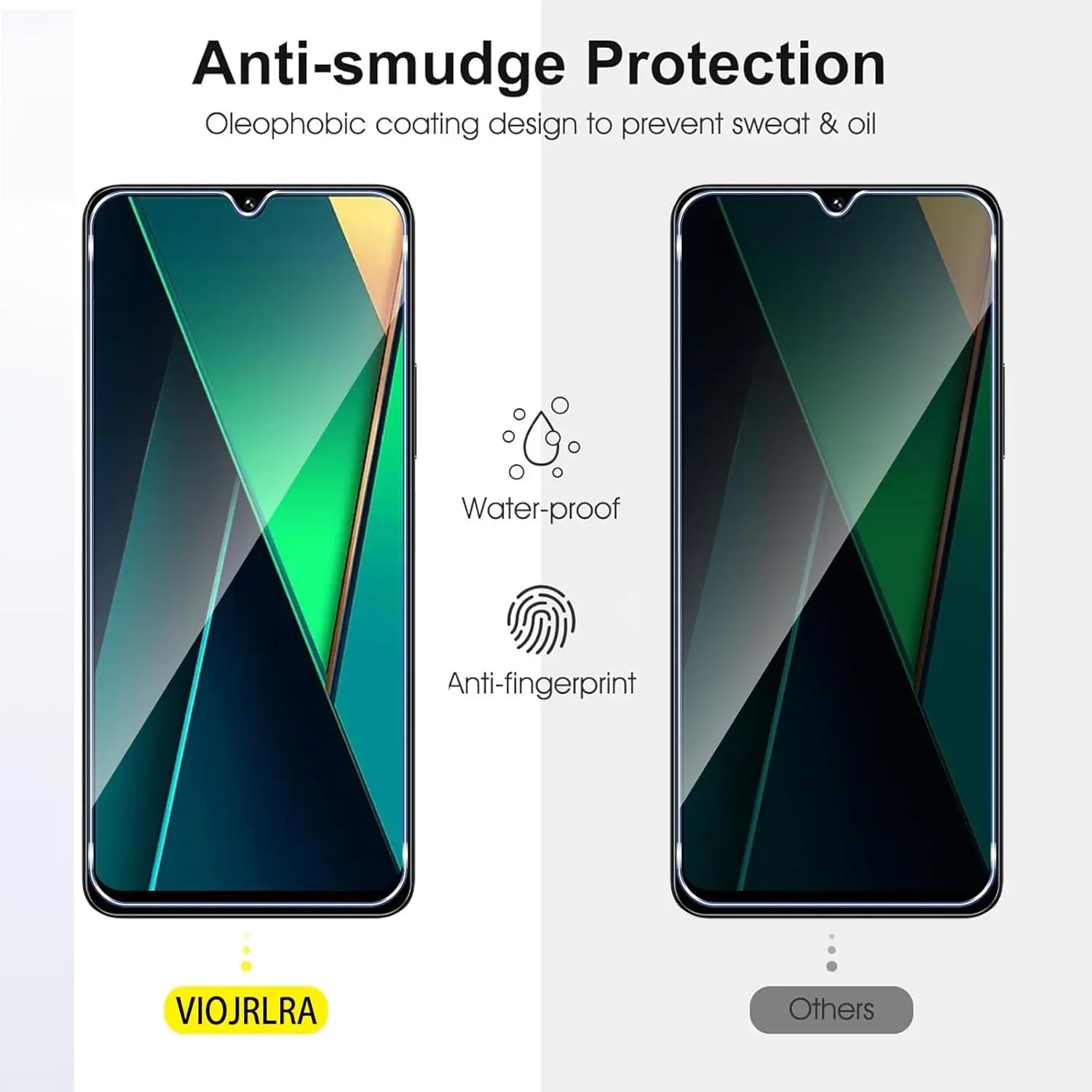 Protector de pantalla HD de vidrio templado 9H de 2/4 piezas para Xiaomi POCO C75 - Película transparente antiarañazos a prueba de golpes - imagen 4