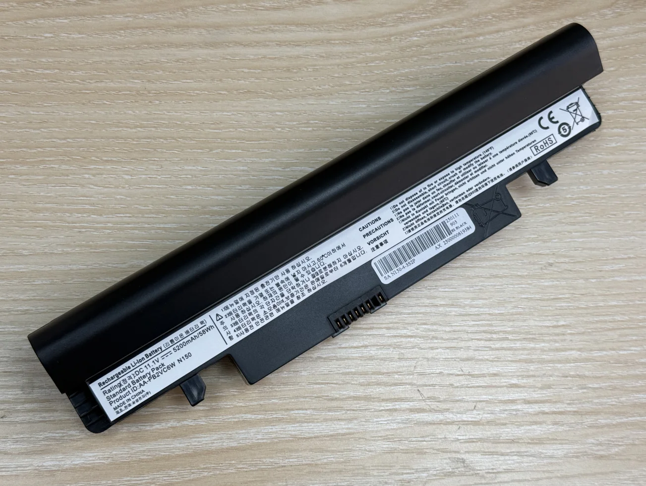 AA-PB2VC6B batería del ordenador portátil para SAMSUNG N143 N143P N145 N145P N148 N148P N150 N150P N250 N250P N260 N260P AA-PB2VC6B AA-PB2VC6W - imagen 2