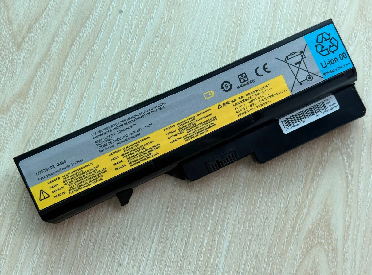 Batería L09L6Y02 G460 para Lenovo IdeaPad G560 Z370 B570 B575 V470 G475 G565 L09M6Y02 L10C6Y02 B480 G560E portátil - imagen 3