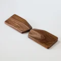 Walnut wood 1pair