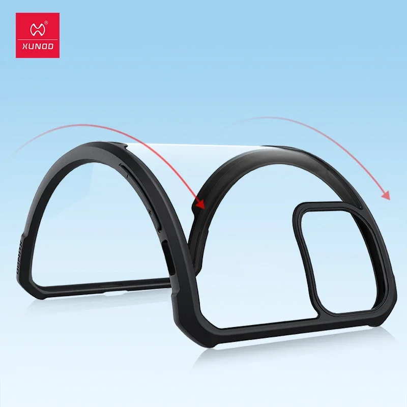 Para iPhone 11 Pro funda Xundd a prueba de golpes transparente PC + TPU cubierta de teléfono para iPhone 11 Pro Max funda con anillo чехол - imagen 3