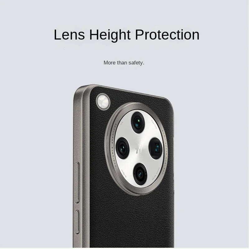 Para OPPO Find X8 Ultra funda de lujo de cuero vegano piel de grano funda protectora trasera para OPPO Find X8 Pro X8S + carcasa de teléfono - imagen 4