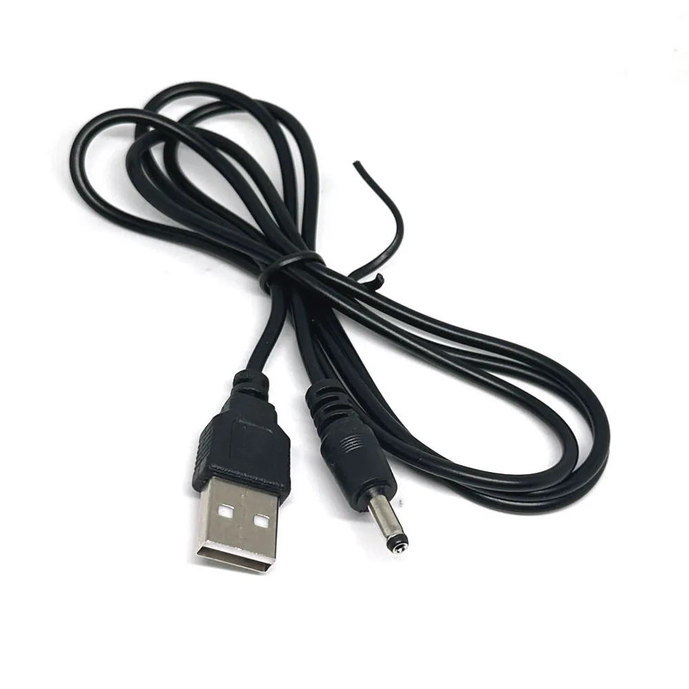 USB2.0 a DC 3,5*1,35mm hembra 2,1X5,5mm 2,5X5,5mm DC fuente de alimentación enchufe Jack Cable de extensión cables de conector - imagen 4