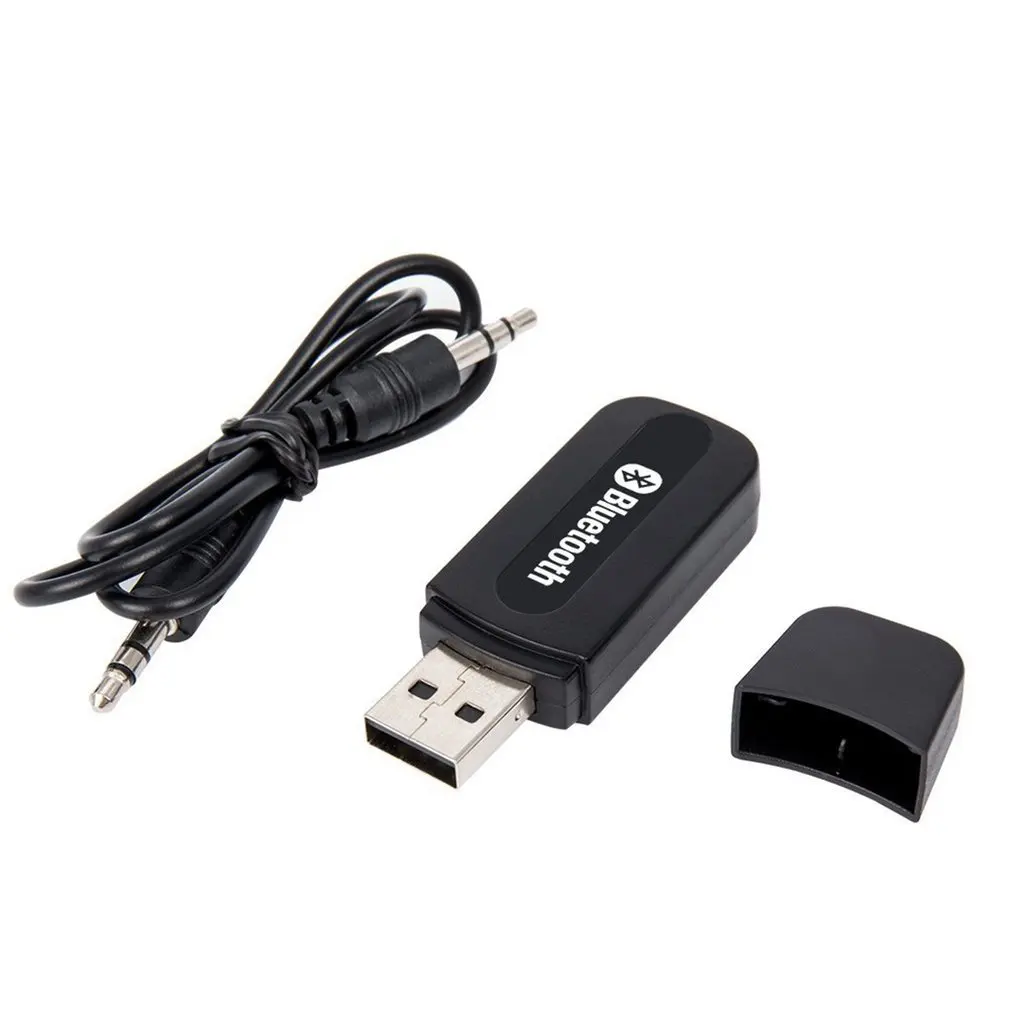 Adaptador receptor inalámbrico para música de coche, receptor Compatible con Bluetooth, USB, Aux, 3,5mm, receptor de auriculares - imagen 2
