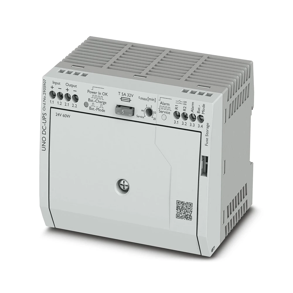 Nuevo 2905907   UNO-UPS/24DC/24DC/60W UNO DC-UPS 24VDC 0.8Ah para fuente de alimentación ininterrumpida Phoenix - imagen 5