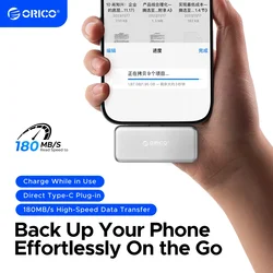 ORICO FlashPod Mini SSD Portátil ProRes – Enchufe directo PD