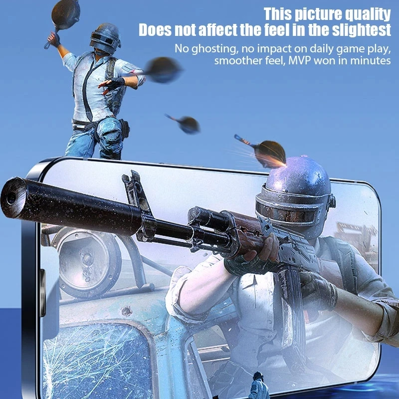 Para iPhone 17 Pro Max Air 3 piezas HD mate cuidado de los ojos película de vidrio templado - imagen 5