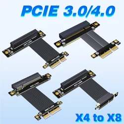 Cable Extensor PCIe x4 a x8 para SSD NVMe – Universal Alta Velocidad