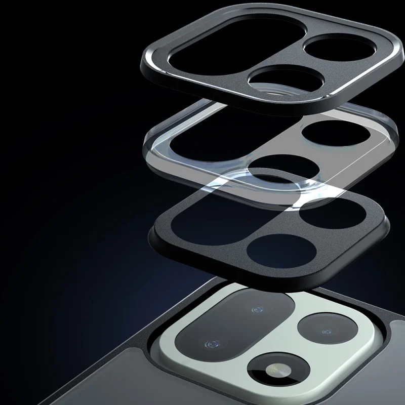 Para Oneplus 15 funda Oneplus 15 Capas parachoques de teléfono marco negro mate armadura a prueba de golpes transparente Fundas Oneplus 15 - imagen 4