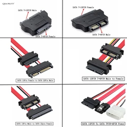 Cable adaptador Slimline SATA de 13 a 22 pines, macho a hembra