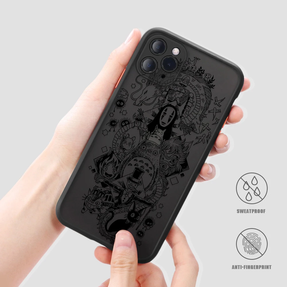 Funda de teléfono sin caras con dibujos animados para hombre, funda dura mate para Samsung Galaxy S24 S23 S22 S21 S20 S10 S9 Ultra Plus 5G Note 20 10 Pro - imagen 4