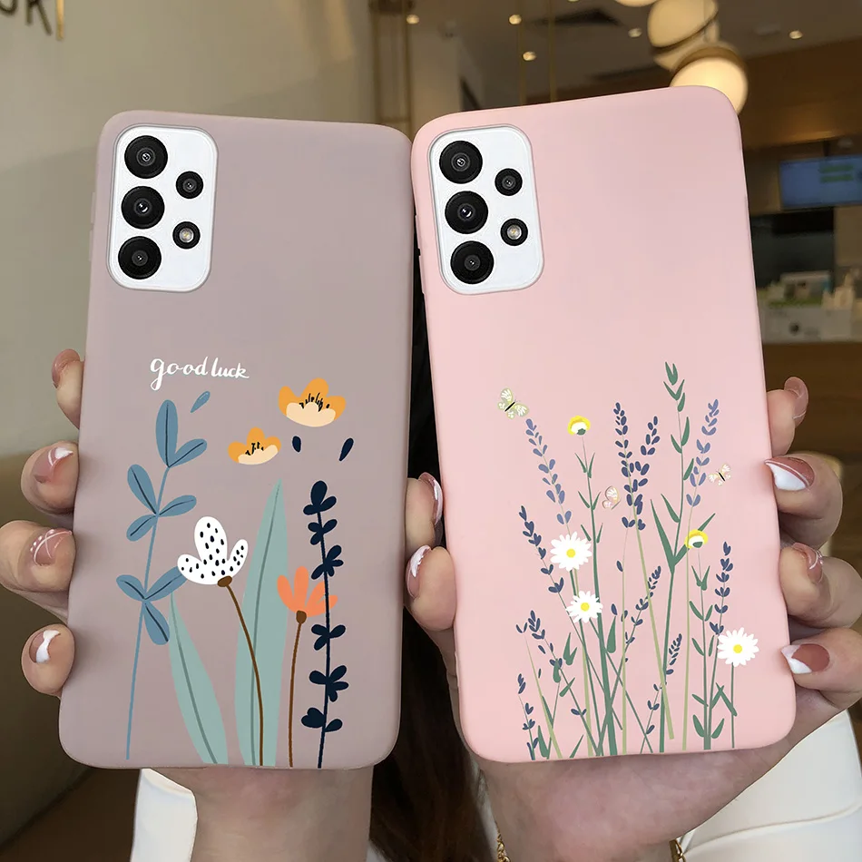 Funda de teléfono con estampado de mariposa para Samsung Galaxy A23, carcasa A la moda para Samsung A23 5G 2022 A 23 Galaxy ya23 SM-A235F - imagen 3