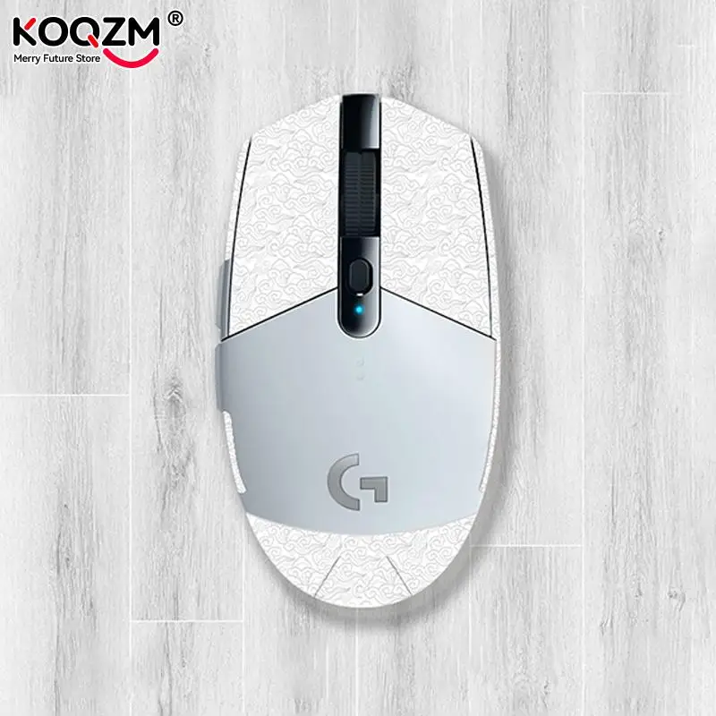 Cinta de agarre de ratón para patín, pegatina hecha a mano, antideslizante, antisudor, resistente a la suciedad, reemplazo para Logitech G304 G102 - imagen 4