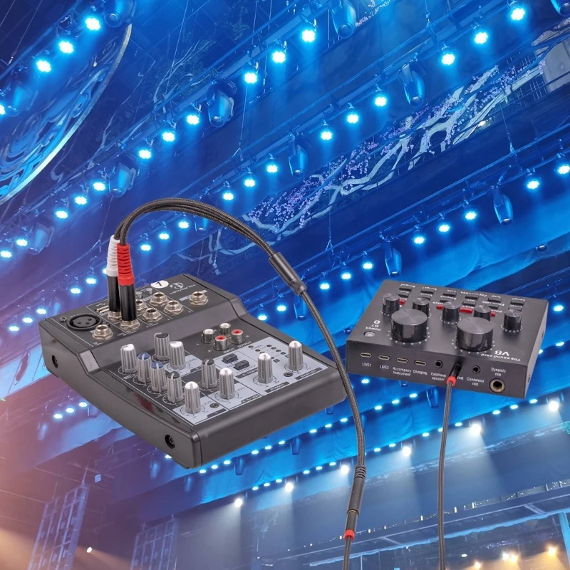 Cable divisor 3,5mm a doble 6,35mm para que teléfono móvil conecte Dropship - imagen 3