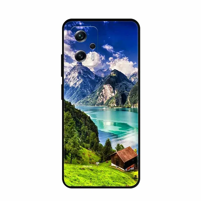 Funda trasera de silicona suave para Xiaomi Poco X4 GT, carcasa trasera de mármol para Poco X4 GT 2022 X4GT X 4 GT - imagen 3
