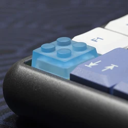 Keycaps Artesanales de Resina MX Stem – Azul, Verde y Rojo