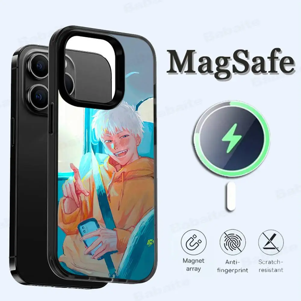 Funda de teléfono The Summer Hikaru Died, funda magnética para iPhone 16 14 13 12 11 15 Pro Max Plus para cubierta de carga inalámbrica Magsafe - imagen 2