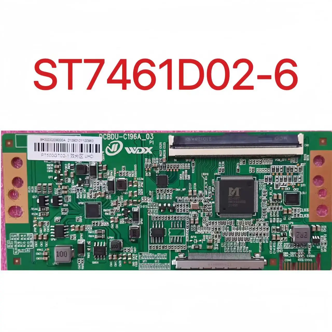 Placa lógica recién mejorada ST7461D02-6 4K 2K puerto único 96PIN - imagen 2