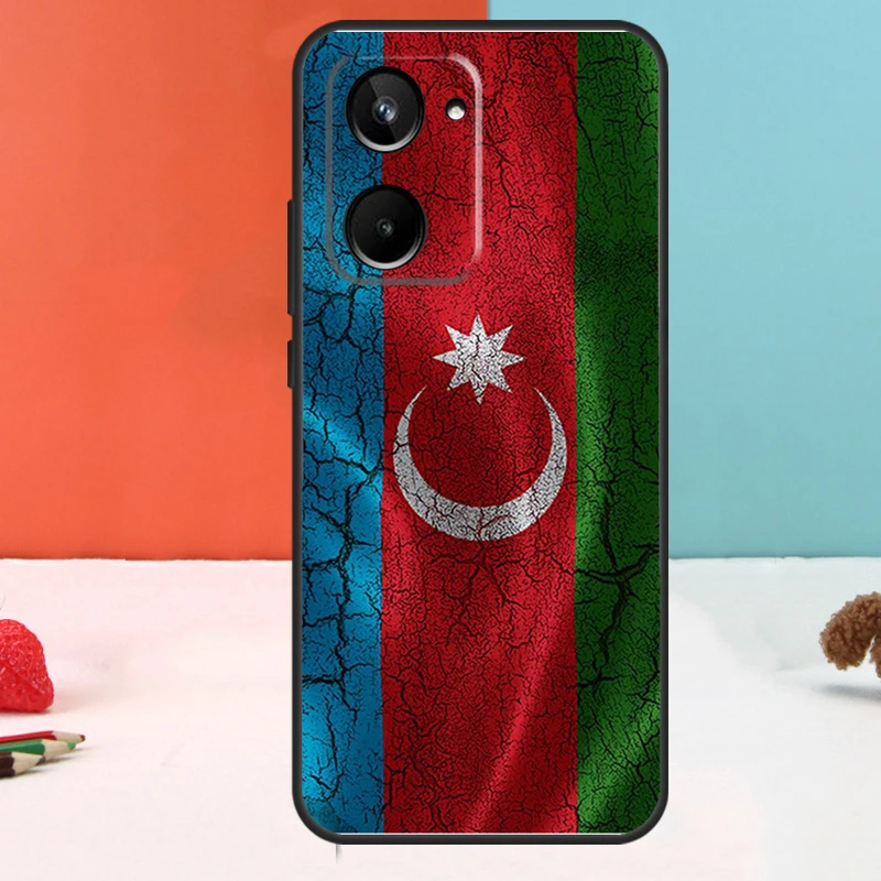Bandera de Azerbaiyán para Realme 15 Pro GT6 GT7 10 11 12 13 14 Pro Plus C51 C53 C55 C61 C63 C65 C67 C75 C71 - imagen 3