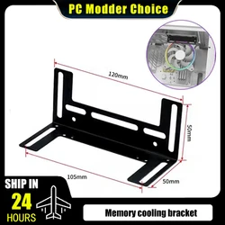 Soporte RAM con refrigeración líquida para Overclocking 8/9/12 cm