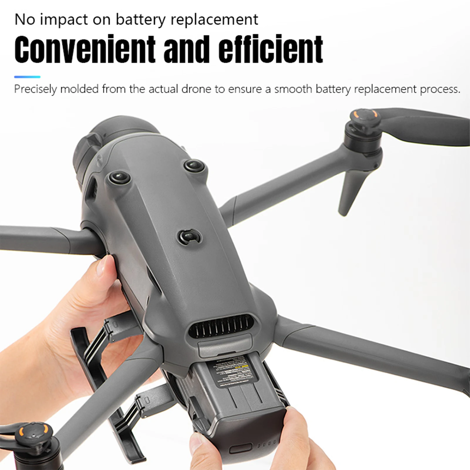Tren de aterrizaje para Dron, tren de aterrizaje, Protector de Dron de liberación rápida extendido plegable, Compatible con 4 Pro - imagen 2