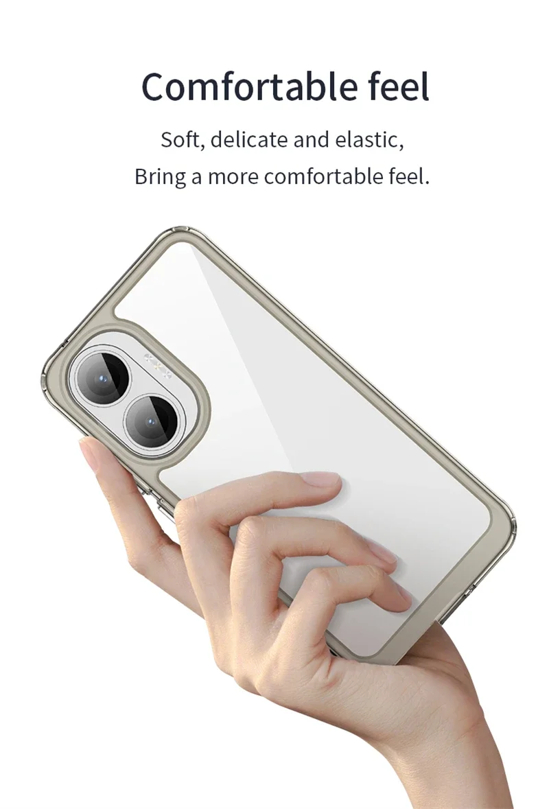 Funda de teléfono transparente para Redmi Turbo 4 Pro, funda protectora trasera colorida para Redmi Turbo4 Pro, funda para Redmi Turbo 4 Pro - imagen 2