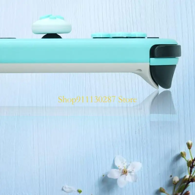 J1HC 10 piezas bonitas tapas agarre para pulgar para cubierta del Joystick del controlador del interruptor - imagen 5